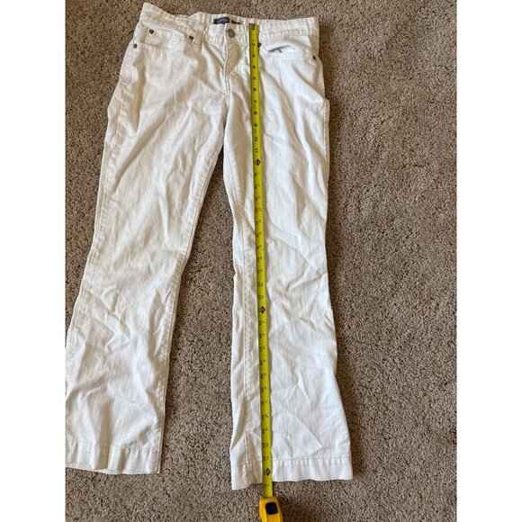 Levi's Signature Womens Modern Bootcut Jeans White Size 10 Short Country Cowgirl - Picture 2 of 9